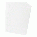 SOUS-CHEMISE STANDARD 80 G BRUNEAU 22 X 31 CM BLANCHE - PAQUET DE 100