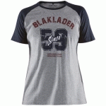 T-SHIRT FEMME LIMITED BLAKLADER SINCE 1959 FONCÉ TAILLE M