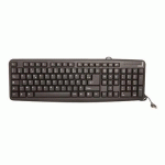 URBAN FACTORY KBX55UF CLAVIER USB AZERTY FRANÇAIS NOIR