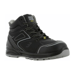 SAFETY JOGGER - BASKET DE SÉCURITÉ MI-MONTANTE ANTIDÉRAPANTE CADOR S3 MID ESD SRC NOIR 45 - NOIR