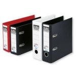 CLASSEUR RADO PLAST, FORMAT A5 HAUT, DOS: 75 MM, NOIR - LOT DE 2