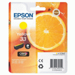 EPSON 33 CARTOUCHE JAUNE POUR IMPRIMANTE JET D