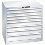 LISTA - ARMOIRE À TIROIRS (HXLXP) 85 X 87 X 72,5 CM KEY LOCK R7035