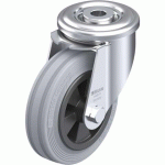 BLICKLE - ROULETTE PIVOTANTE Ø 100MM BANDAGE CAOUTCHOUC SBR 70KG - LER-VPP 100G-SG