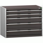 BOTT 1 ARMOIRE À TIROIRS SL-1068-5.2 AVEC 5 TIROIRS POUR CHARGE LOURDE - BOTT