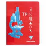 CAHIERS DE TRAVAUX PRATIQUES CLAIREFONTAINE METRIC - 24 X 32 CM - 32 PAGES GRANDS CARREAUX + 32 PAGES UNIES