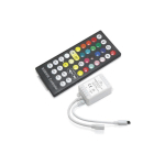 ILUMINASHOP - CONTRÔLEUR MINI POUR BANDES LED RGB+W+WW AVEC TÉLÉCOMMANDE RF 12/24V (6 CANAUX)