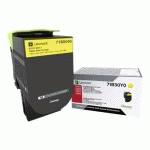 LEXMARK 71B0040 CARTOUCHE DE TONER 1 PIÈCE(S) ORIGINAL JAUNE