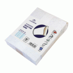 POCHETTE À BULLES PAPIER KRAFT BLANC 100 X 165 LA COURONNE - PAQUET DE 10