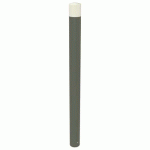 POTELET URBIN PMR TÊTE BOMB MÉT HTR 1.20M Ø102MM CIMENT 7033 - BUTON DESIGN