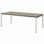 TABLE MALIBU 180X80 T3 SOUDÉ ST ANTIB CHÊNE 1146/NO BLC 9016