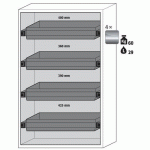 ARMOIRE SÉCURITÉ S-CLASSIC-90 S90.196.120.WDAS JAUNE