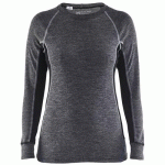 HAUT DE SOUS-VÊTEMENTS WARM FEMME GRIS/NOIR TAILLE XXXL - BLAKLADER