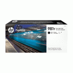 HP 981Y CARTOUCHE PAGEWIDE NOIR EXTRA GRANDE CAPACITÉ AUTHENTIQUE - CARTOUCHE AUTHENTIQUE