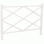 BARRIÈRE LOSANGE 1.50 M - ZINC BLANC 9010 - PROCITY