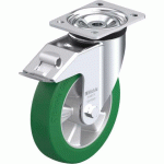 BLICKLE - ROULETTE PIVOTANTE À FREIN Ø 200MM BANDAGE POLYURÉTHANE PU 600KG - LK-ALST 200K-FI