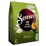CAFE BIO CLASSIC SENSEO - PAQUET DE 32 DOSETTES SOUPLES