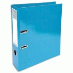 CLASSEUR A LEVIER EXACOMPTA IDERAMA - EN CARTON PELLICULE - DOS 7 CM - A4+ - TURQUOISE