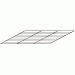 GRILLE DE FOUR INOX - 427 X 410 MM - POUR CUISINIÈRE À BOIS LA NORDICA EXTRAFLAME