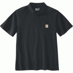 POLO DE TRAVAIL À MANCHES COURTES SLEEVE POCKET - NOIR - XL CARHARTT
