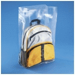 SACHET PLASTIQUE À SOUFFLETS TRANSPARENT 50 MICRONS RAJA 15X25X8 CM