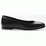 BALLERINE DE SERVICE NOIRE EN MICROFIBRE POINTURE 41 - NORDWAYS