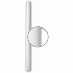FÛT DE COLONNE 112061 PROFHOME COLONNE ÉLEMENT DÉCORATIVE STYLE NÉO-CLASSICISME BLANC - BLANC