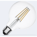 LEDKIA - AMPOULE LED FILAMENT E27 8W 1055 LM DIMMABLE G95 BLANC CHAUD 2700K 360º