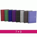 PACK DE 7 + 3 CAHIERS OXFORD OFFICE A4 QUADRILLÉ 5 X 5.