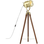 VIDAXL - LAMPADAIRE � TR�PIED BOIS DE MANGUIER MASSIF 97 CM