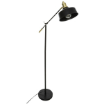 ATMOSPHERA - LAMPADAIRE ARC FLOWER NOIR MÉTAL HAUTEUR 155 CM NOIR