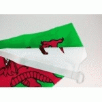 DRAPEAU PAYS DE GALLES : DIMENSIONS - 150 X 225 CM