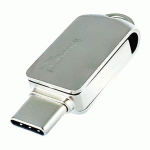 INTEGRAL CLÉ USB DUAL 360 C 32 GO USB 3.0 (USB-A), USB 3.1 (USB-C) GRIS