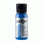 LOT DE 4 - DARWI FLACON DE 50 ML DE PEINTURE SUR CUIR - BLEU