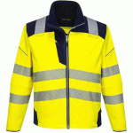 VESTE SOFTSHELL HAUTE-VISIBILITÉ PW3 T402 BLEU/JAUNE L - PORTWEST
