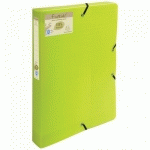 BOITE DE CLASSEMENT EXABOX DOS 40MM FOREVER® PP A4-VERT ANIS - EXACOMPTA