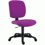 CHAISE DE BUREAU KAOLA DOSSIER BAS COLORIS MAGENTA - MANUTAN COLLECTIVITÉS