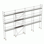 ECHAFAUDAGE FAÇADIER COMABI R200 ACIER LOT 104 M2