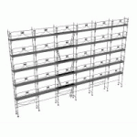 ÉCHAFAUDAGE FAÇADIER DUO-45+ - LOT 228 M2