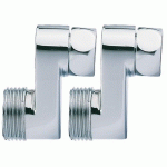 PAIRE DE RACCORDS EXCENTRÉS DE 25 MM - M15X21 - F15X21 RIQUIER