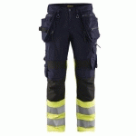 PANTALON X1900 ARTISAN STRETCH HAUTE-VISIBILITÉ TAILLE 52 - BLAKLADER