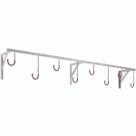 SUPPORT CYCLE SUSPENDU AU MUR 3878 GALVANISÉ - 8 PLACES - WSM