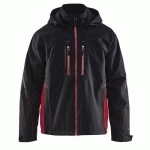 VESTE HIVER TECHNIQUE NOIR/ROUGE TAILLE S - BLAKLADER