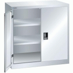 ARMOIRE GRIS CLAIR 1000X580X1000 AVEC 2 RAYONS AMO. - LISTA
