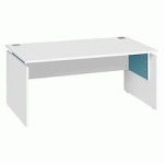 BUREAU DROIT INEO BLANC L 160 CM