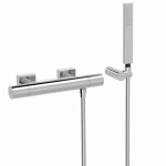 DOUCHE THERMOSTATIQUE DOUCHETTE À MAIN ANTICALCAIRE (202.639.01) AVEC SUPPORT ORIENTABLE ET FLEXIBLE. - TRES 21116409