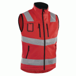 GILET SOFTSHELL HAUTE VISIBILITÉ TAILLE XXXL - MANUTAN COLLECTIVITÉS