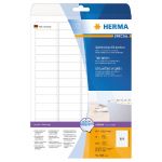 HERMA ETIQUETTES ENLEVABLES BLANCHES HERMA - 45,7 X 16,9 MM - BOITE DE 1600