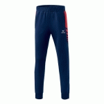 PANTALON DE SURVÊTEMENT ENFANT - ERIMA - WORKER SIX WINGS NAVY/ROUGE