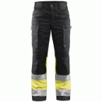 PANTALON HAUTE VISIBILITÉ STRETCH FEMME TAILLE 42C - BLAKLADER